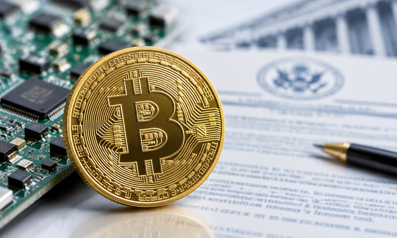 AI-generated editorial illustration: Cryptocurrency Regulation Update: Global Status